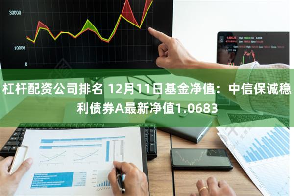 杠杆配资公司排名 12月11日基金净值：中信保诚稳利债券A最新净值1.0683