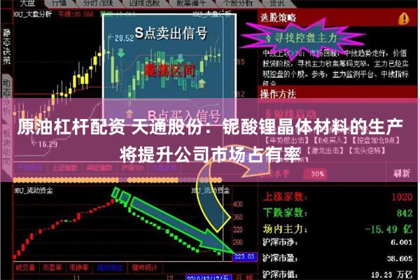 原油杠杆配资 天通股份：铌酸锂晶体材料的生产将提升公司市场占有率